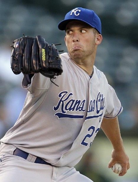 Danny Duffy wins his first game against the A's